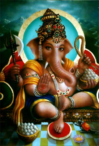 Cute Ganesh png Images 46